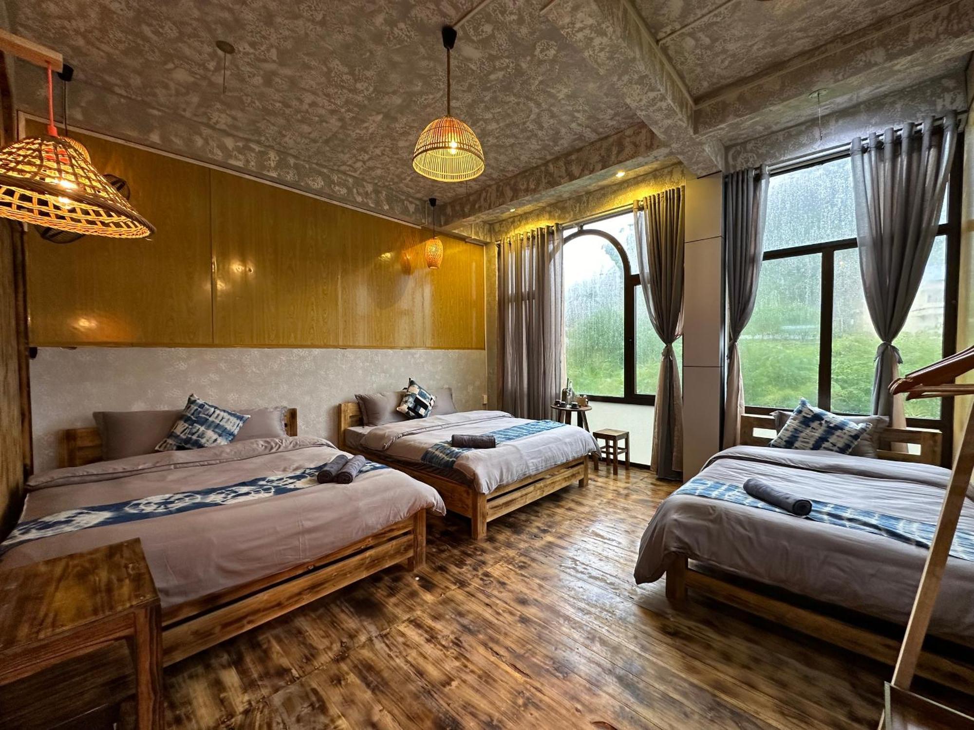 Khoi Homestay And Restaurant Loung Co ภายนอก รูปภาพ