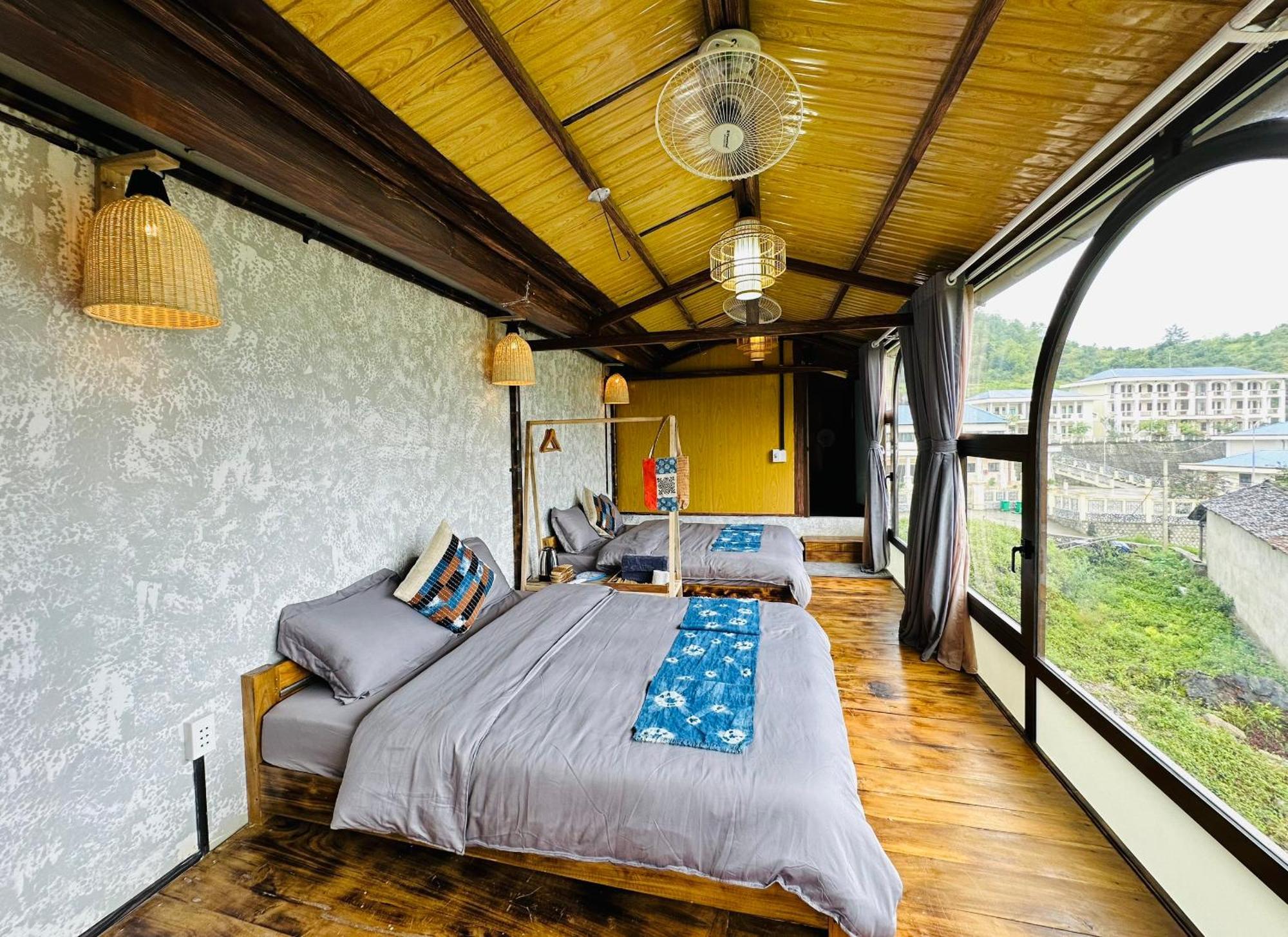 Khoi Homestay And Restaurant Loung Co ภายนอก รูปภาพ