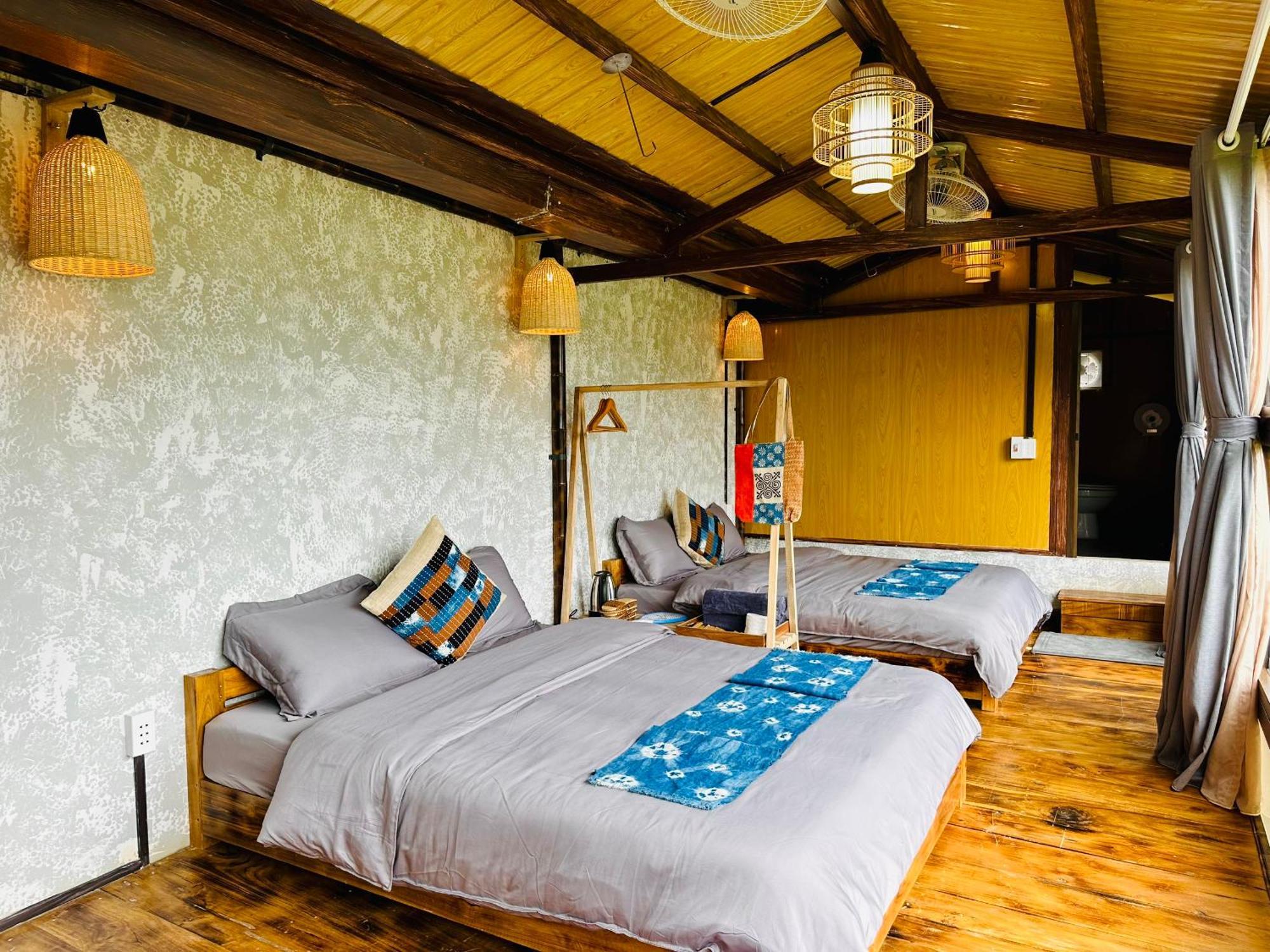 Khoi Homestay And Restaurant Loung Co ภายนอก รูปภาพ