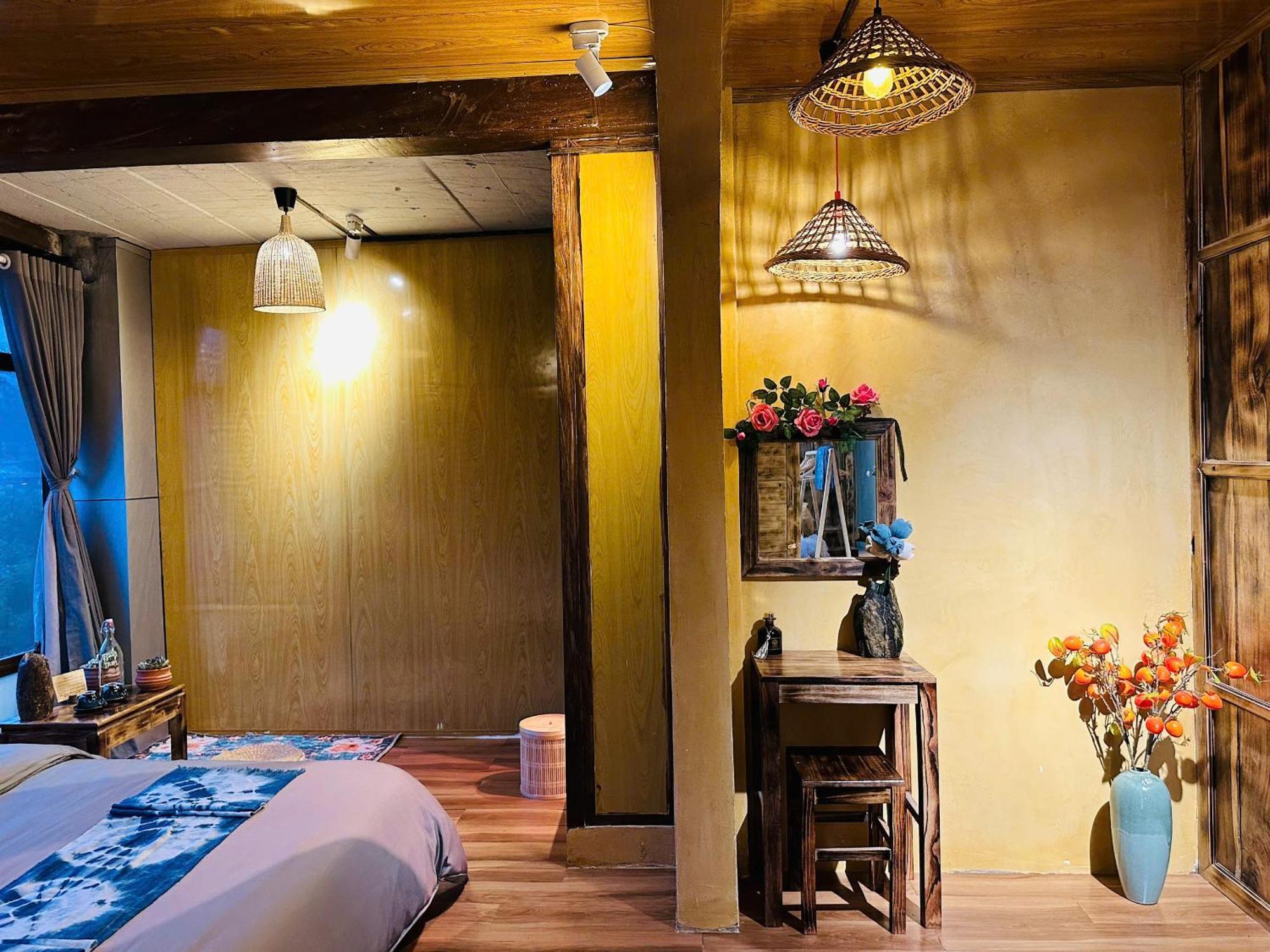 Khoi Homestay And Restaurant Loung Co ภายนอก รูปภาพ